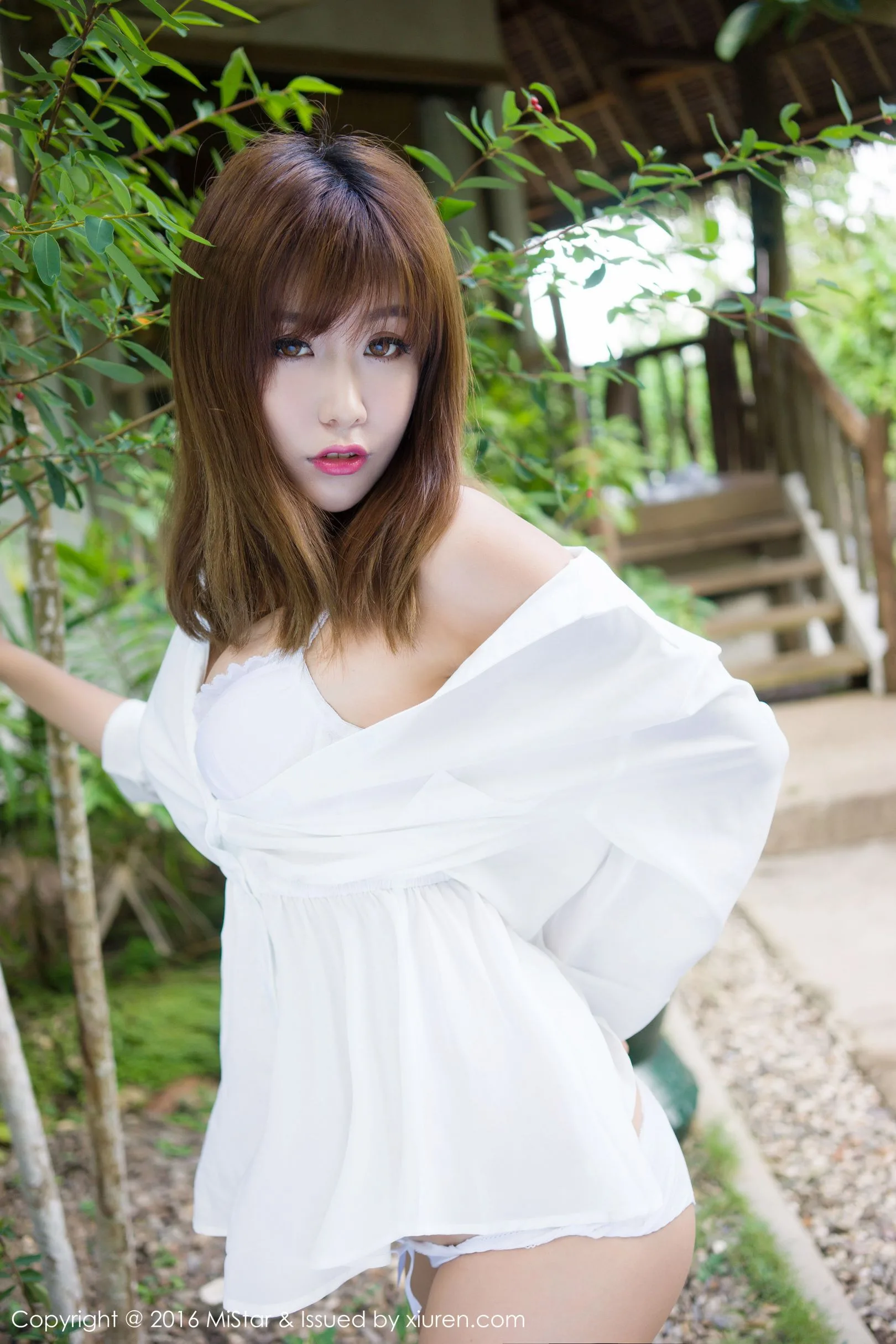 [Câu lạc bộ quyến rũ MiStar] Tập 068 Cheng Xiaofan - Áo sơ mi trắng + Áo tắm - 25