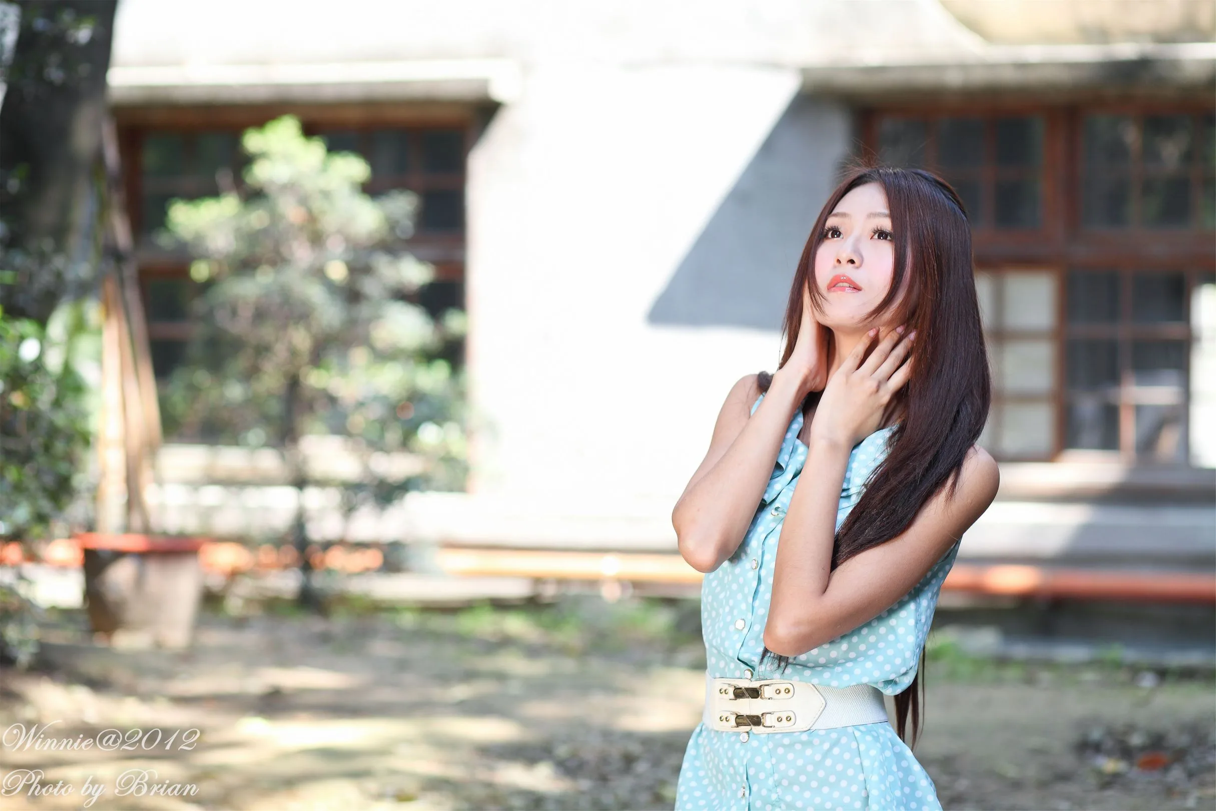 [Phiên bản đặc biệt Beautyleg] Người đẹp rạng rỡ Winnie Xiaoxue - Bộ ảnh chụp trong rừng tre ngoại ô Khu đặc khu Hoa Sơn - 12