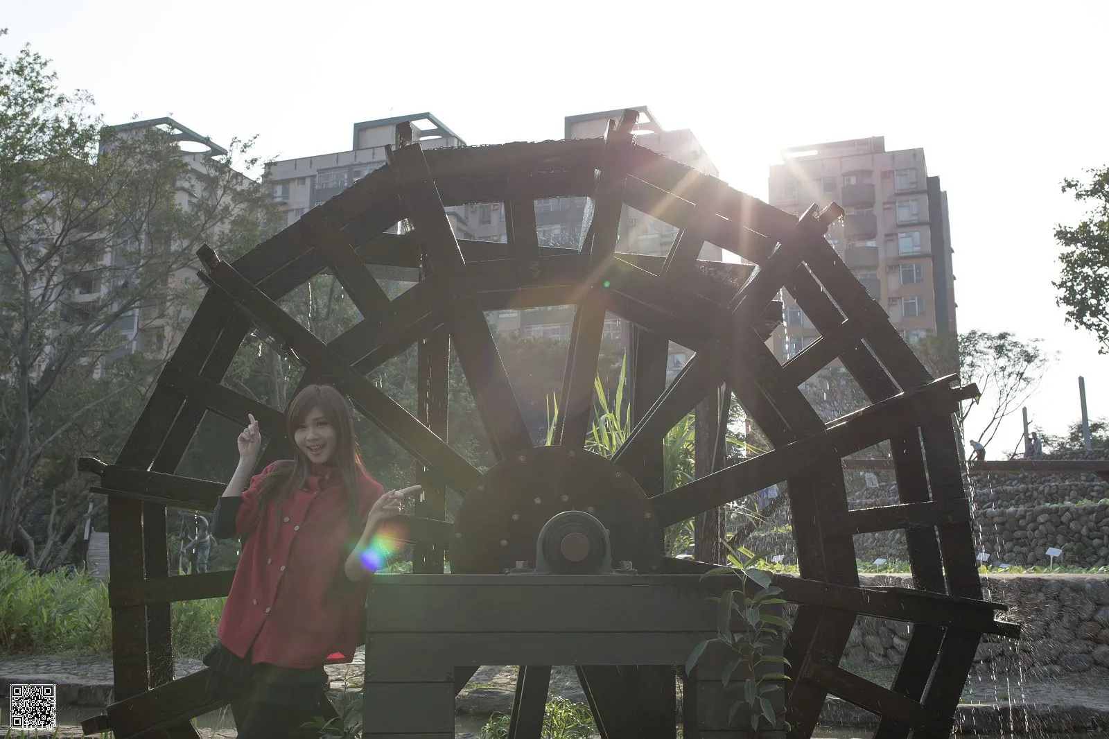 [Chương bổ sung của Beautyleg] Trương Ách Chu - Buổi chụp ảnh ngoài trời tại Công viên Văn hóa Hakka - 43